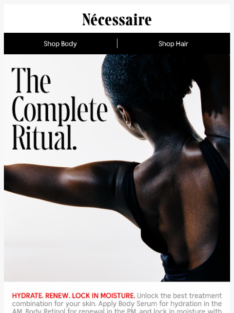 necessaire newsletter: Free Body Lotion Ends Tomorrow