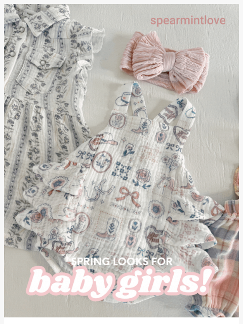 spearmintlove newsletter: Her Spring Wardrobe Starts Here 💕