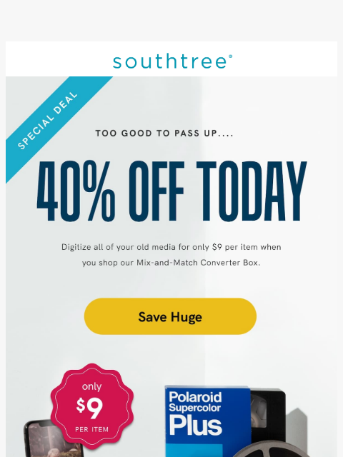 southtree newsletter: We can't believe we're doing this!