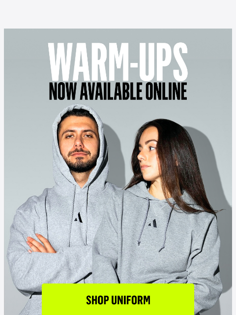 aarmy newsletter: NEW WARM UPS — Now Online 🫡