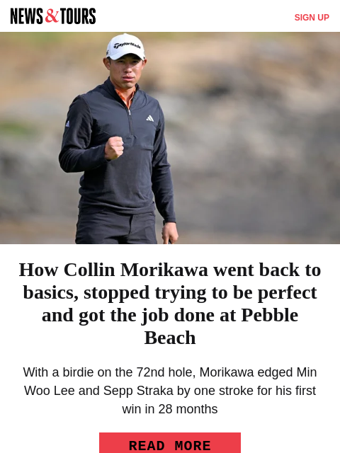 golfdigest newsletter: Anthony Kim's historic comeback almost didn't happ...