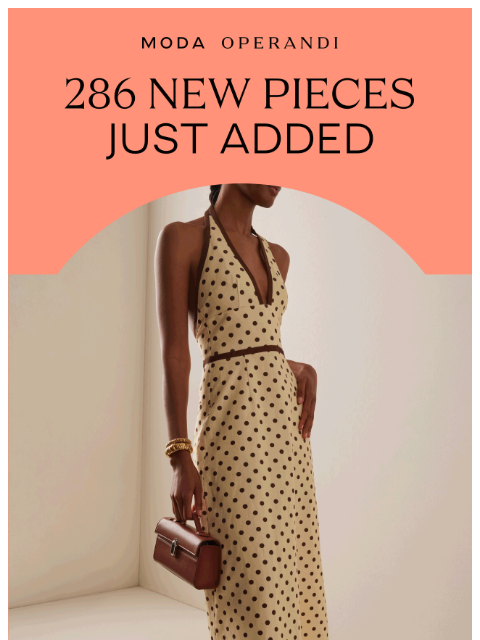 modaoperandi newsletter: Your weekly refresh is here