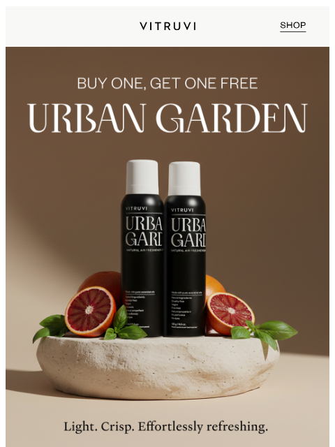 vitruvi newsletter: On Now: Buy One, Get One FREE 🌿