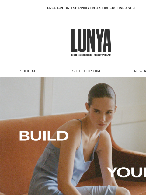 lunya newsletter: EVERYDAY SILK ICONS