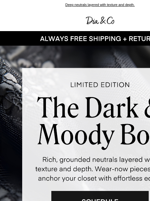 dia newsletter: When Sweet Isn’t the Vibe 🖤