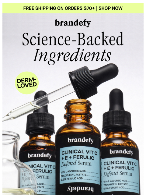 brandefyskin newsletter: The formula behind the glow