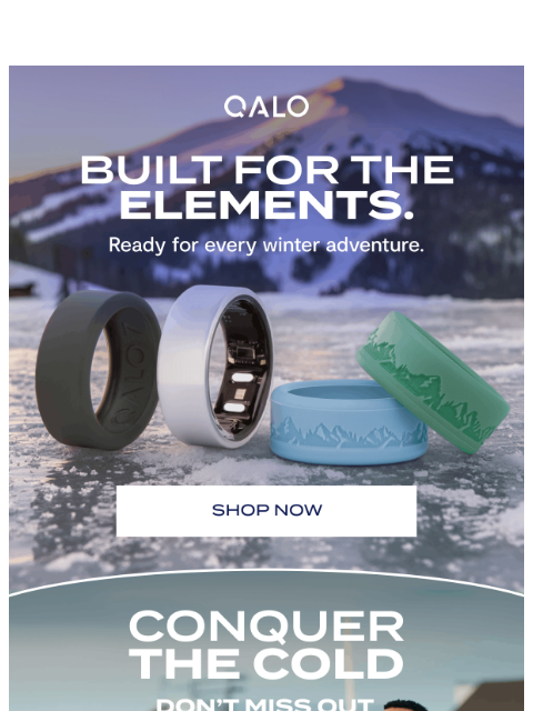 qalo newsletter: Engineered for the elements