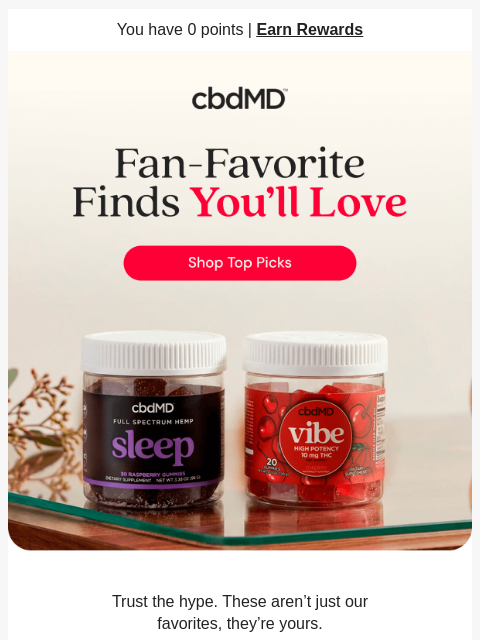 cbdmd newsletter: You Need These In Your Stash