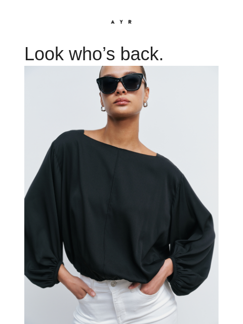 ayr newsletter: she’s drama