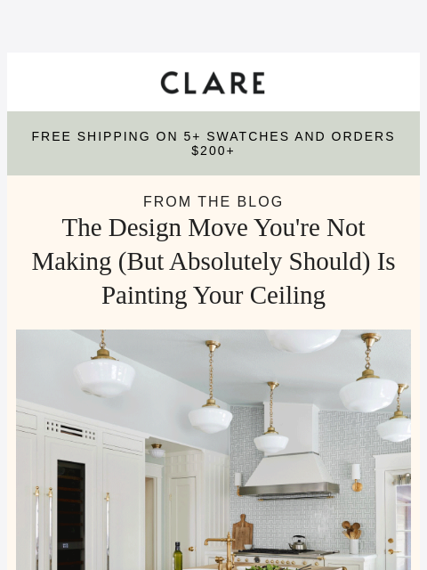 clare newsletter: The most overlooked surface in your home 👀
