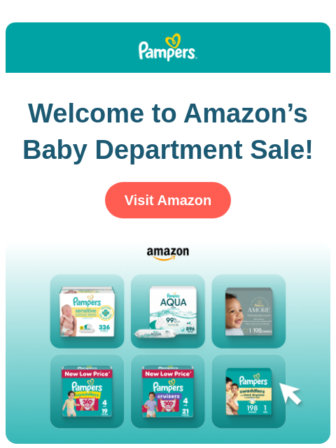 pampers newsletter: Find Pampers deals on Amazon 🎉