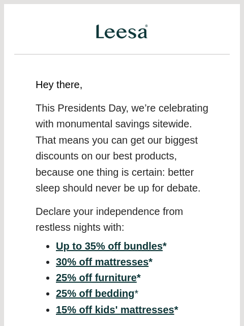 leesasleep newsletter: Don’t call it a day just yet