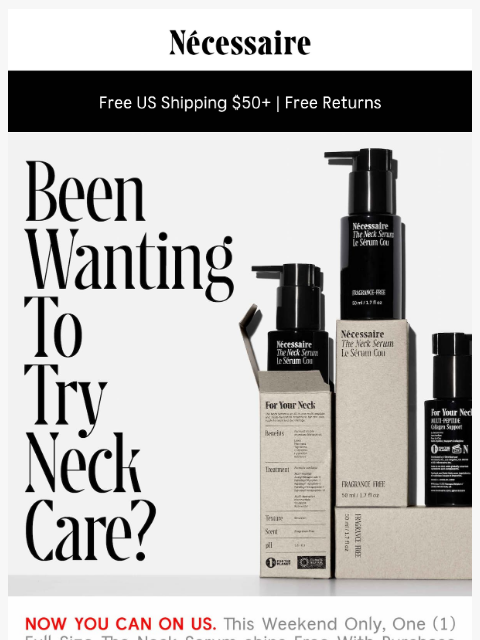 The Neck Serum. Free With Purchase $50+. ͏ ͏ ͏ ͏ ͏ ͏ ͏ ͏ ͏ ͏ ͏ ͏ ͏ ͏ ͏ ͏ ͏ ͏ ͏ ͏ ͏ ͏ ͏ ͏ ͏ ͏ ͏ ͏ ͏ ͏ ͏ ͏ ͏ ͏ ͏ ͏ ͏ ͏ ͏ ͏ ͏ ͏ ͏ ͏ ͏ ͏ ͏ ͏ ͏ ͏ ͏ ͏ ͏ ͏ ͏ ͏ ͏ ͏ ͏ ͏ ͏ ͏ ͏ ͏ ͏ ͏ ͏ ͏ ͏ ͏ ͏ ͏ ͏ ͏ ͏ ͏ ͏ ͏ ͏ ͏