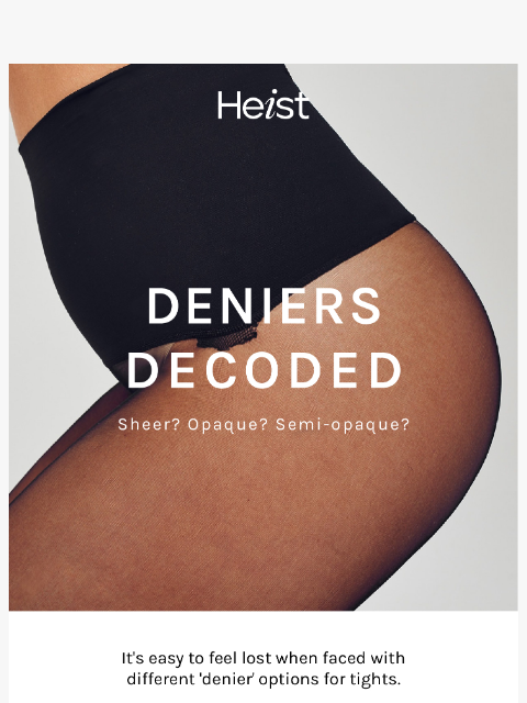 Ever wondered what "denier" means when it comes to tights? ͏ ͏ ͏ ͏ ͏ ͏ ͏ ͏ ͏ ͏ ͏ ͏ ͏ ͏ ͏ ͏ ͏ ͏ ͏ ͏ ͏ ͏ ͏ ͏ ͏ ͏ ͏ ͏ ͏ ͏ ͏ ͏ ͏ ͏ ͏ ͏ ͏ ͏ ͏ ͏ ͏ ͏ ͏ ͏ ͏ ͏ ͏ ͏ ͏ ͏ ͏ ͏ ͏ ͏ ͏ ͏ ͏ ͏ ͏ ͏ ͏ ͏ ͏ ͏ ͏ ͏