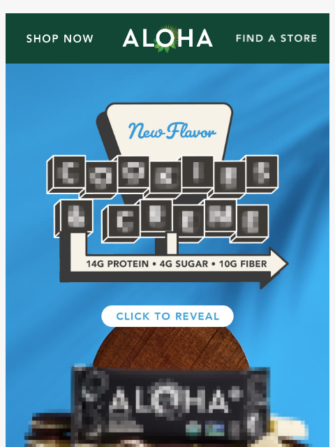 aloha newsletter: New flavor 🤝 classic taste