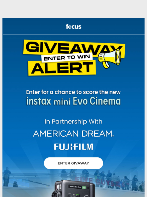 focuscamera newsletter: A $500 Fujifilm Giveaway