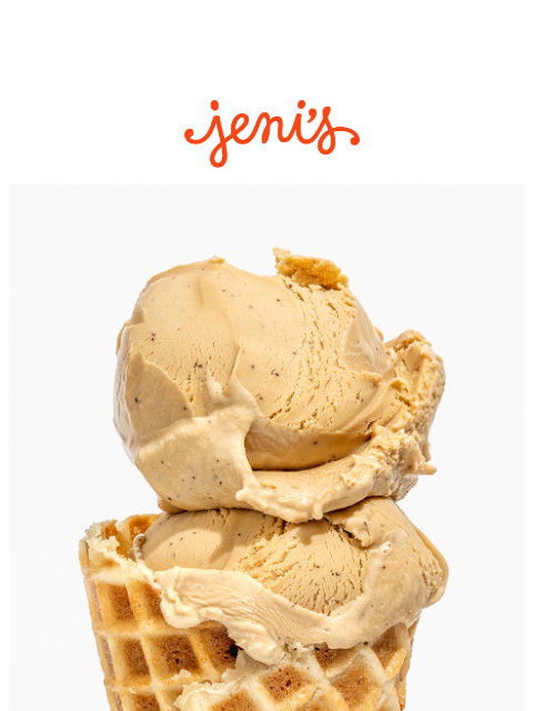 jenis newsletter: All about our NEW coffee ice cream!