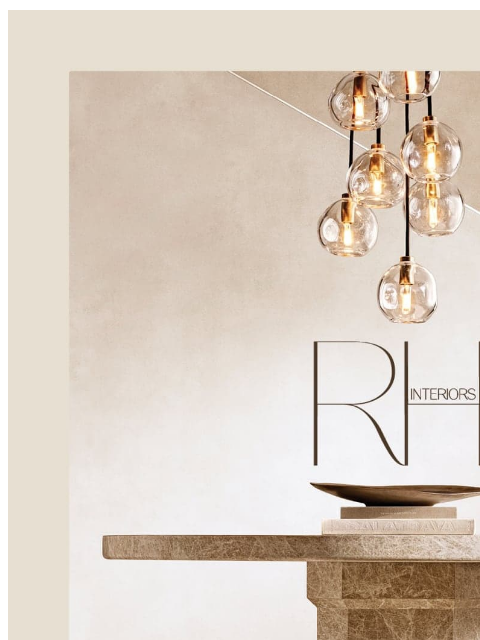rh newsletter: Unveiling the New RH Interiors Sourcebook