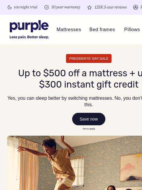 purple newsletter: NOT OVER YET: Up to $800 off