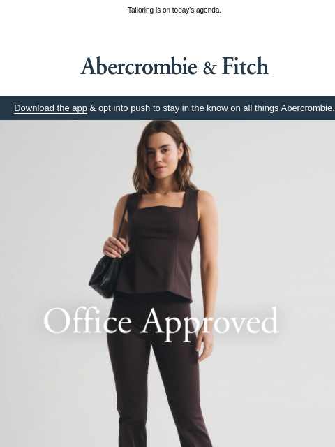 abercrombie newsletter: Per our last email.