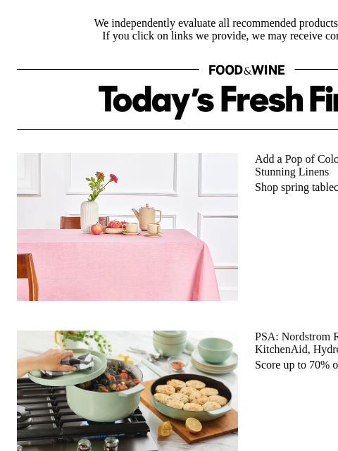 foodandwine newsletter: I Found Up to 70% Off KitchenAid, Hydro Flask, and...