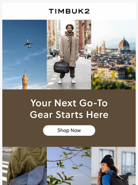 timbuk2 newsletter: The Gear Everyone Grabs First