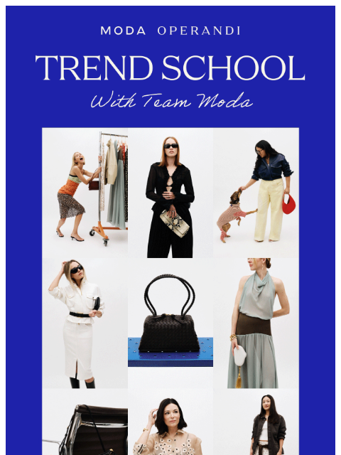 modaoperandi newsletter: The TREND How-To