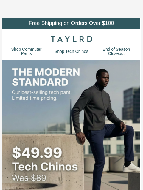 taylrd newsletter: Your daily uniform, re-engineered.