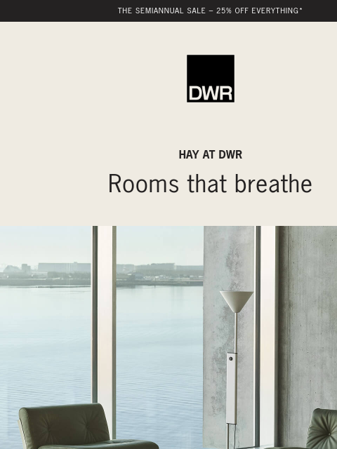 dwr newsletter: Find a new flow with HAY