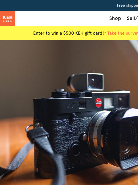 keh newsletter: Discover the PERFECT guide for Leica lovers 🧡