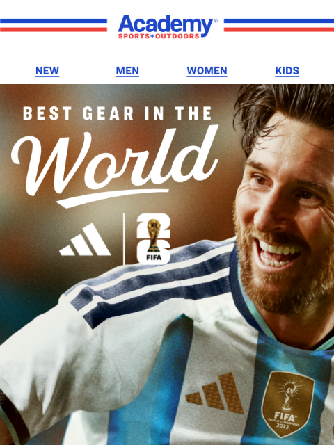 academy newsletter: ⚽️ Cleats + More | The World’s at Your Feet