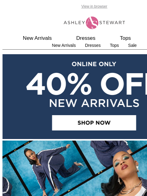 ashleystewart newsletter: These sets + You = The perfect match 🩷 🩷 