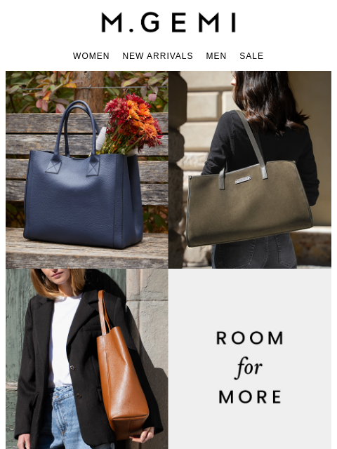 mgemi newsletter: Do You Need A Bigger Bag?