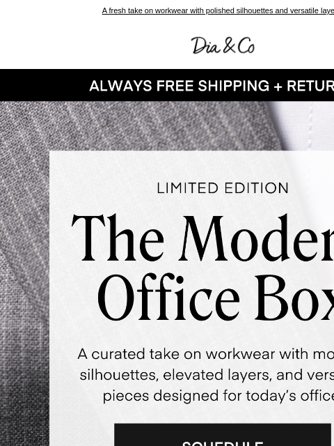 dia newsletter: The Modern Office Box Has Arrived