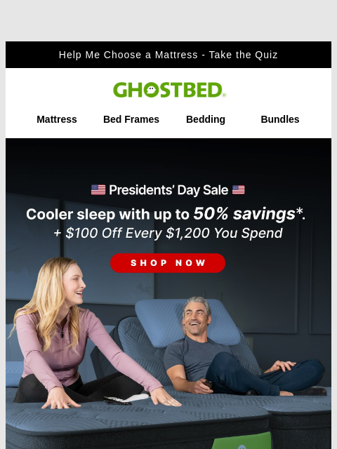 ghostbed newsletter: Lincoln’s Log Cabin was Cool…But GhostBed is Coole...