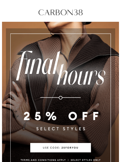 It's your last chance to shop. Use code: 25FORYOU ͏ ͏ ͏ ͏ ͏ ͏ ͏ ͏ ͏ ͏ ͏ ͏ ͏ ͏ ͏ ͏ ͏ ͏ ͏ ͏ ͏ ͏ ͏ ͏ ͏ ͏ ͏ ͏ ͏ ͏ ͏ ͏ ͏ ͏ ͏ ͏ ͏ ͏ ͏ ͏ ͏ ͏ ͏ ͏ ͏ ͏ ͏ ͏ ͏ ͏ ͏ ͏ ͏ ͏ ͏ ͏ ͏ ͏ ͏ ͏ ͏ ͏ ͏ ͏ ͏ ͏ ͏ ͏ ͏ ͏ ͏ ͏ ͏ ͏