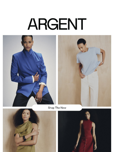 argentwork newsletter: New Arrivals | Color, Considered