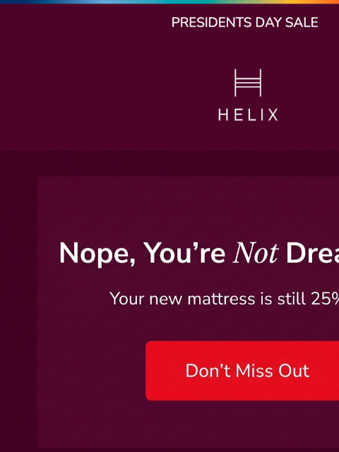 helixsleep newsletter: Your discount code is still active