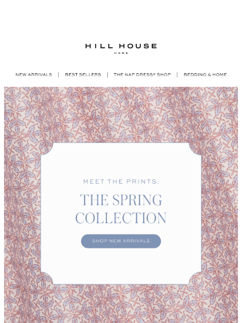 hillhousehome newsletter: Meet the Prints 🌷