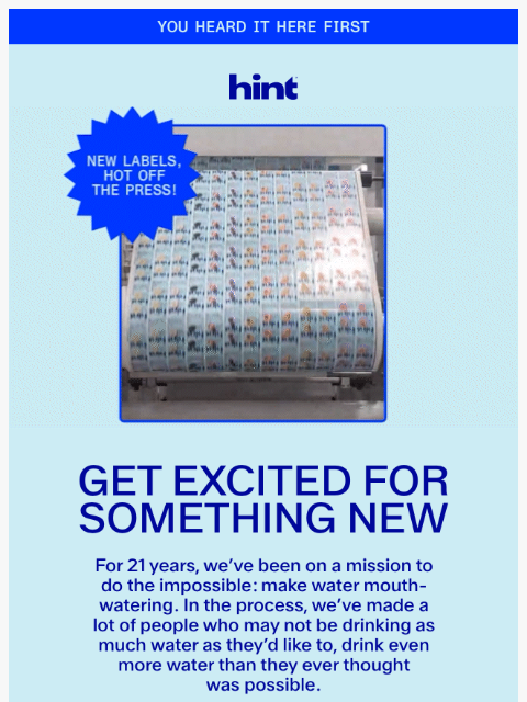 drinkhint newsletter: New drip, same sip