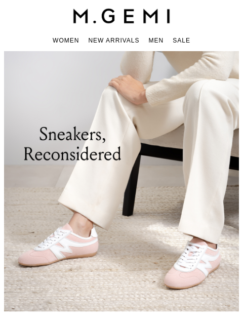 mgemi newsletter: Not Your Average Sneakers