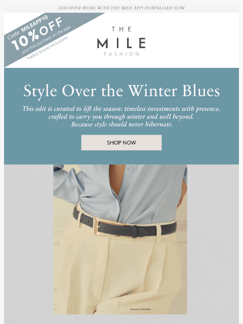 orchardmile newsletter: Chasing Away the Winter Blues