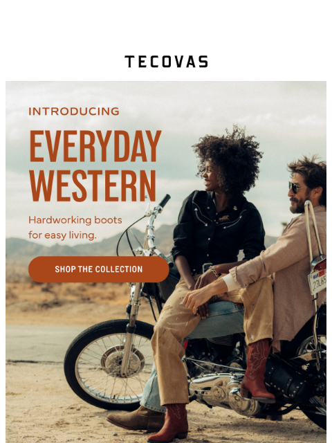tecovas newsletter: ALL NEW Collection.