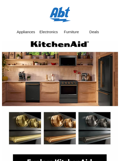 abt newsletter: Special Offer from KitchenAid