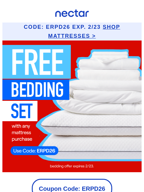 nectarsleep newsletter: Took a nap? Your FREE comfy VIP Sidekick is waitin...