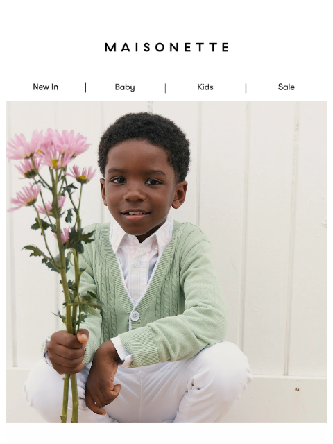 maisonette newsletter: Easter Outfits Are Here 🐣