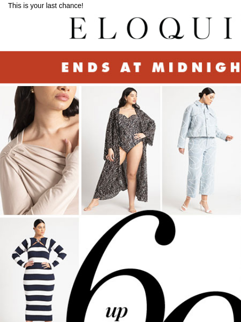 This is your last chance! Logo Shop 60 Off Shop Sale NEW ARRIVALS BEST SELLERS DRESSES WORKWEAR DAILY DEAL SALE You are receiving this email because you signed up to receive promotional emails.