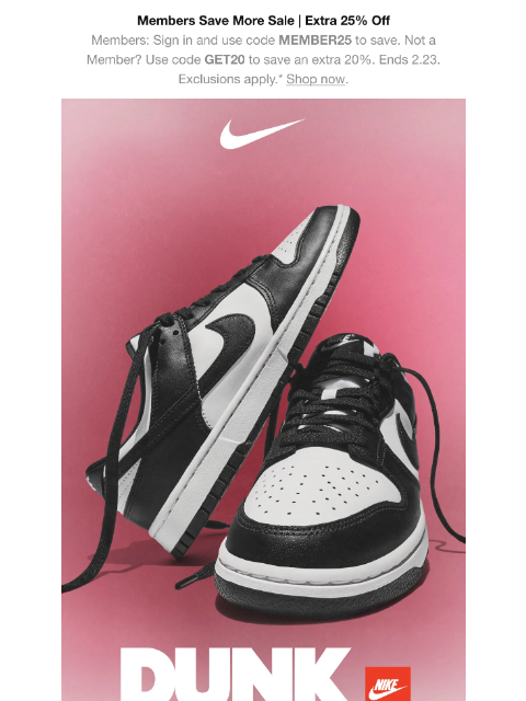 Level up your look in the iconic black-and-white Dunk Low Retro and more. ‌ ‌ ‌ ‌ ‌ ‌ ‌ ‌ ‌ ‌ ‌ ‌ ‌ ‌ ‌ ‌ ‌ ‌ ‌ ‌ ‌ ‌ ‌ ‌ ‌ ‌ ‌ ‌ ‌ ‌ ‌ ‌ ‌ ‌ ‌ ‌ ‌ ‌ ‌ ‌ ‌ ‌ ‌ ‌ ‌ ‌ ‌ ‌ ‌ ‌ ‌ ‌ ‌ ‌ ‌ ‌ ‌ ‌ ‌ ‌ ‌ ‌ ‌ ‌