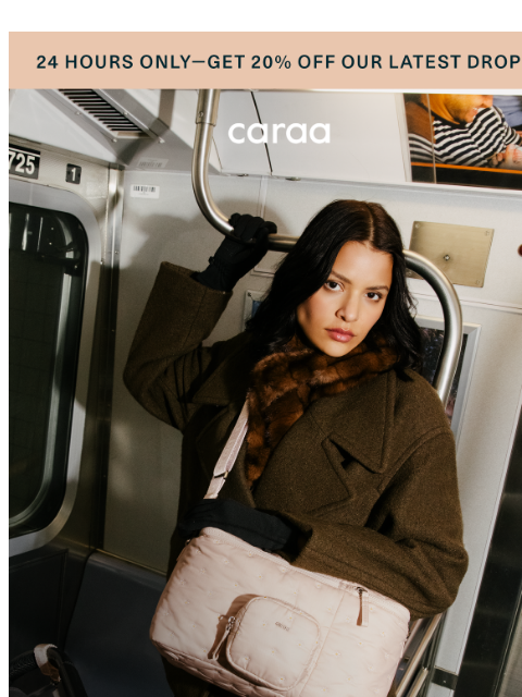 caraa newsletter: Your Pump Bag Glow-Up 🌸