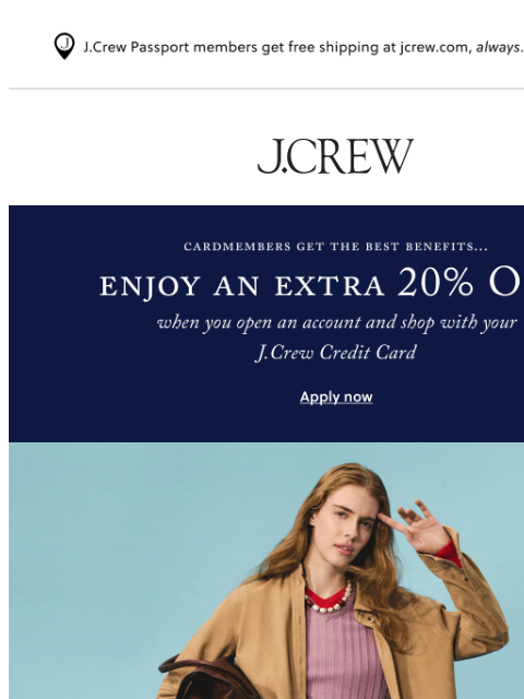 jcrew newsletter: Just dropped: new denim to try now